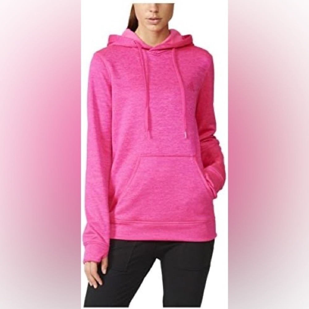 adidas Hot‎ Pink Hoodie Sweater Medium